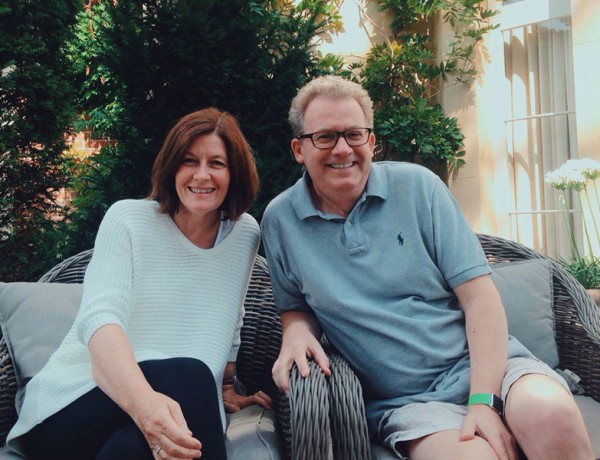 Two parents getting ready to meet the significant other of their child.