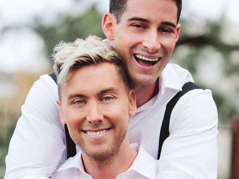 Lance Bass and Michael Turchin are two of the top five gay couples.