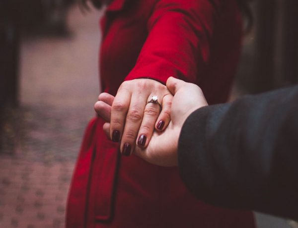 A couple who lived a real life love stories and got together at Valentine's Day.