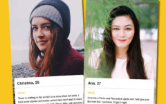 Two bumble profiles. One for a woman Christina and another bumble profile for Ana.