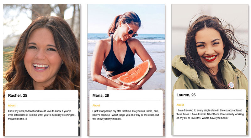 funny online dating profiles to copy for females