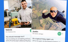 Two OkCupid profile examples for men in their 30s.