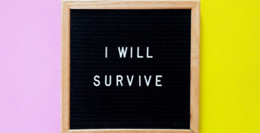 A board with one of these broken heart quotes written on it. I will survive.
