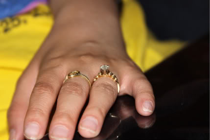 Congrats on the engagement, Huei-Yi and Zach from Texas!