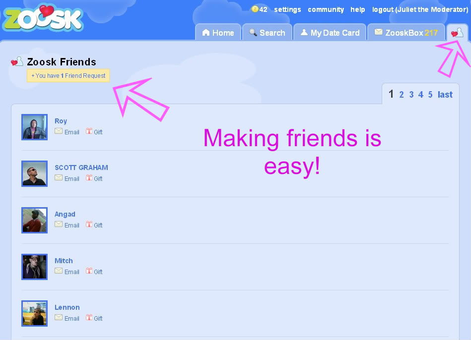 Deactivate zoosk on mobile